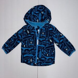 Cat & Jack Blue Patterned Raincoat
